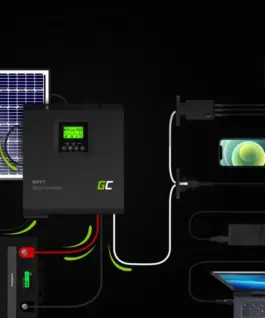 Alternative view of Инвертор GREEN CELL 1000 PSW, 1000VA
