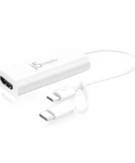Видео адаптер j5create JUA165C За андроид USB-C/USB-B мъжко - HDMI женско
