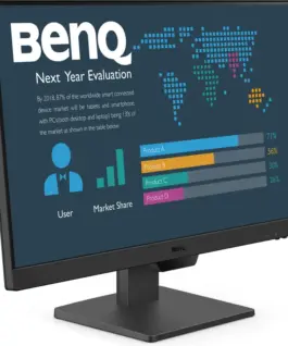 Alternative view of Монитор BenQ BL2490, 24" IPS FHD, 100Hz, HDMI, DP