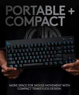 Alternative view of Геймърска механична клавиатура Logitech G Pro Clicky RGB