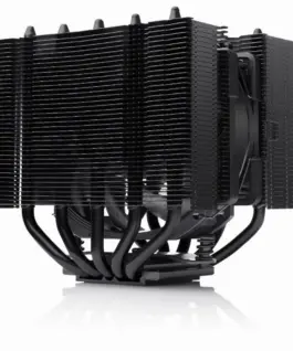 Alternative view of Охладител за процесор Noctua NH-D12L CHROMAX.BLACK