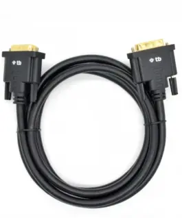 TB DVI кабел M 24 + 1 1.8 m. черен gold plated