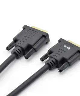 TB DVI кабел M 24 + 1 1.8 m. черен