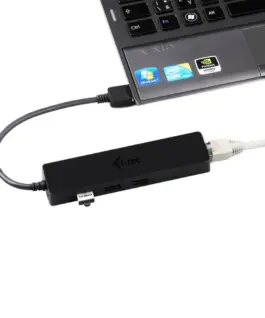 i-tec USB 3.0 Slim HUB 3 Port + Gigabit Ether.