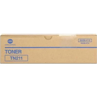 ТОНЕР КАСЕТА ЗА KONICA MINOLTA BIZHUB 222/250/282 - Black - TN211 (TN-211) - PN 8938415