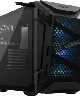 Кутия за компютър ASUS TUF Gaming GT301 Mid-Tower Aura Sync ARGB Черна