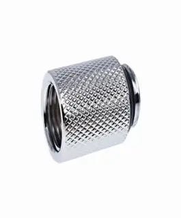 Alternative view of Удължител Alphacool Eiszapfen, 20 mm, G1/4 външна към G1/4 вътрешна резба, Сребрист