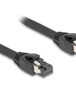 Alternative view of Мрежови кабел Delock, Cat.8.1 S/FTP, 2 m, Доo 40 Gbps, Черен