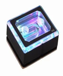 Воден блок за процесор Alphacool Eisblock XPX Aurora PRO Acryl Black Digital