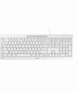Жична клавиатура CHERRY STREAM Светло сив
