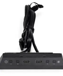 Alternative view of Контролер Lian Li LAN216-1X, I/O-Panel ARGB за LANCOOL 216 кутия, черен