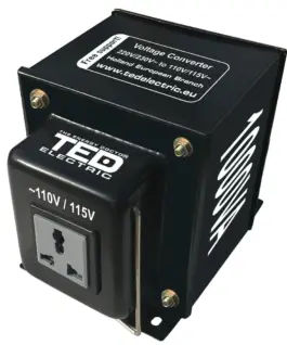 TED ELECTRIC волтов конвертор  220V / 110V  Up / Down  1000VA  TED003645