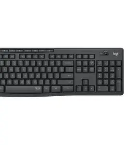 КОМПЛЕКТ МИШКА + КЛАВИАТУРА LOGITECH MK295 US - Wireless / Безжична - БЕЗ БДС КИРИЛИЗАЦИЯ (WITHOUT BDS CYRILLIC) - Blac