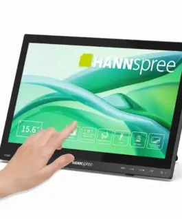 Портативен тъч Монитор Hannspree HT165HPB - 15.6" IPS FHD(1920x1080) HDMI VGA