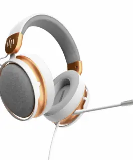 Геймърски слушалки Dark Project Sono Wired - White/Gold