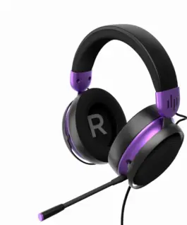 Alternative view of Геймърски слушалки Dark Project Sono Wired - Black/Violet