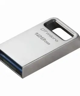 Alternative view of USB памет KINGSTON DataTraveler Micro, 128GB,USB-A 3.2 Gen 1, Сребрист