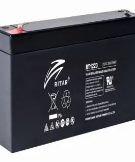 Оловна батерия RITAR (RT1223) 12V 2.3Ah AGM 177/ 35/ 62 mm