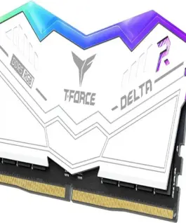Alternative view of Памет за компютър Team Group T-Force Delta RGB White DDR5 32GB (2x16GB) 6000MHz CL38