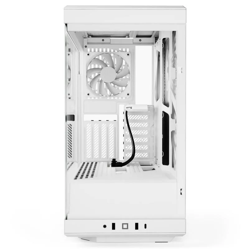 Кутия за компютър HYTE Y40 Tempered Glass, Mid-Tower, Бяло - Image 3