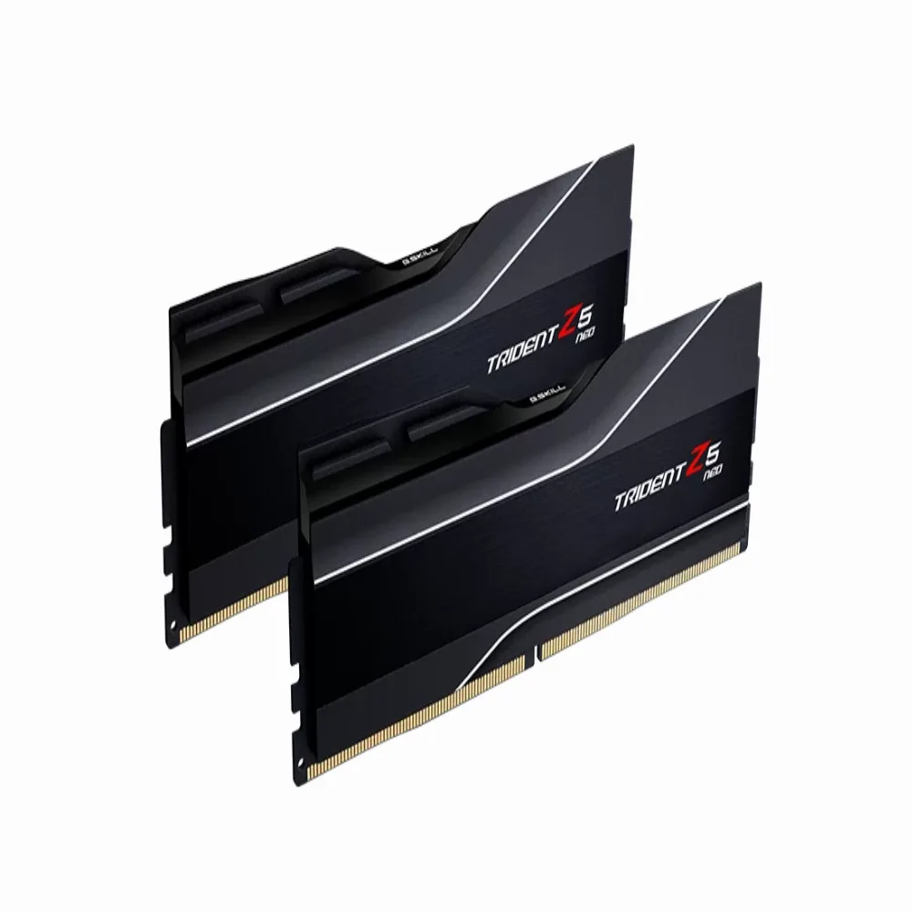 Памет за компютър G.SKILL Trident Z5 Neo Black 64GB(2x32GB) DDR5 PC5-48000 6000MHz CL32 F5-6000J3238G32GX2-TZ5N - Image 2