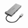 6-портов хъб USB-C 2 x USB-A USB-C HDMI SD microSD