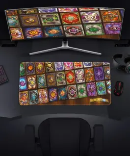 Геймърски пад Hearthstone Cardbacks XL