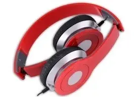Rebeltec CITY червен stereo headphone with micropho