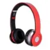 Rebeltec Stereo headphone bluetooth CRISTAL червен
