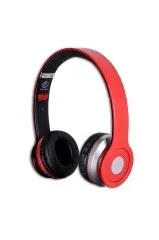 Rebeltec Stereo headphone bluetooth CRISTAL червен