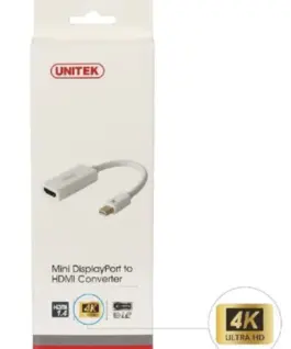 Alternative view of Unitek адаптер MINI DISPLAYPORT TO HDMI 4K, Y-6331