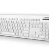 Esperanza WATERPROOF WIчервен USB клавиатура SINGAPORE бял