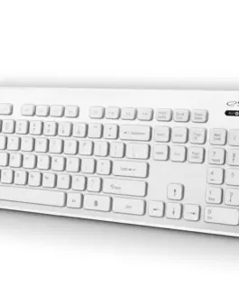 Esperanza WATERPROOF WIчервен USB клавиатура SINGAPORE бял
