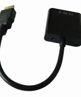 Alternative view of Gembird адаптер HDMI-A(M)->VGA (F)+with Audio