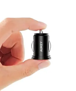 AUKEY CC-S1 Ultrafast 2xUSB зарядно за кола AiPower 4.8a 24W