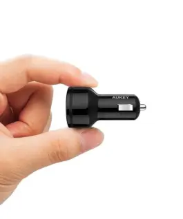 AUKEY CC-T8 ultra-fast зарядно за кола 2xUSB 3.0 6A 36W + micro USB кабел