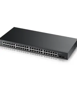 Alternative view of Суич ZYXEL GS1900-48, 48 портов управляем, Gigabit, за монтаж в шкаф
