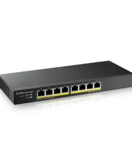 Alternative view of Суич ZyXEL GS1915-8EP, 8-портов, Gigabit, Управляем, PoE