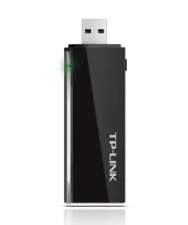 Безжичен адаптер TP-LINK Archer T4U, AC 1300, Dual band, USB 3.0, вградена антена - Image 5