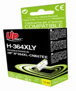 Мастилница UPRINT CN687 HP No364XL Yellow