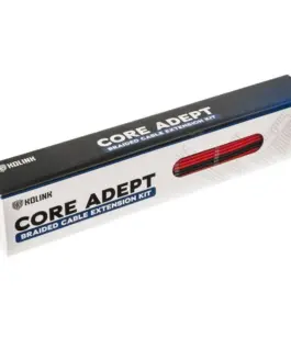 Комплект оплетени кабели Kolink Core Black/Red