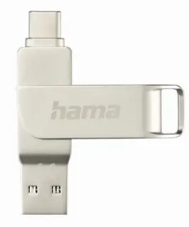 HAMA Флаш памет "C-Rotate Pro" USB-C 3.1/3.0 256GB 100MB/s 182492