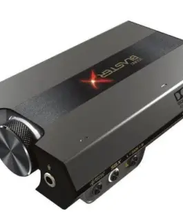 Звукова карта Creative Sound BlasterX G6 7.1 Външна USB Xamp Headphone PS4 Xbox One Nintendo Switch and