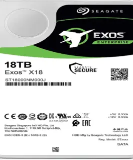 Alternative view of Хард диск Seagate Exos X18, 18TB, 256MB Cache, SAS