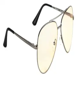 Компютърни очила GUNNAR Maverick Gunmetal Clear Сребрист