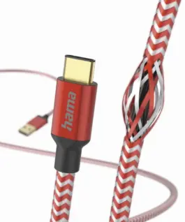 Кабел за зареждане "Reflective" USB-A - USB-C