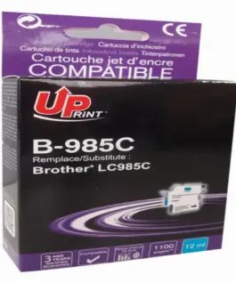 Мастилница UPRINT LC985 BROTHER Cyan