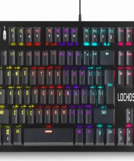 Геймърска механична клавиатура Spartan Gear Lochos 2 TKL Черна