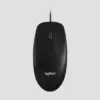 Мишка за компютър с кабел оптична LOGITECH M100