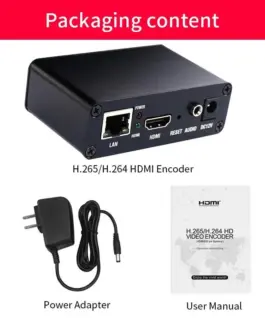 Alternative view of Енкодер декодер ESTILLO HDSW0019M1, H.265-HEVC / H.264-AVC, HDMI